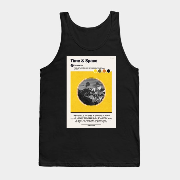 TIME & SPACE ✅ Turnstile tracklist & poster Tank Top by reyboot